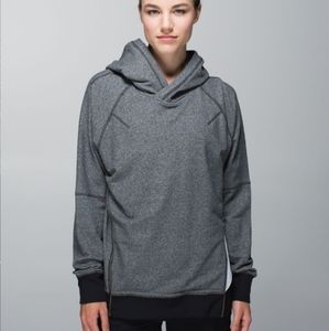 Lululemon Womens Om And Roam Pullover Gray Hoodie